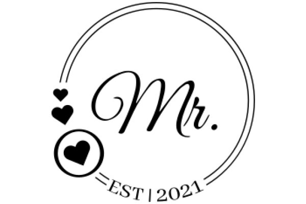 A Stylish Logo for a 2021 Event: 'Mr. & Mrs. Est. 2021'