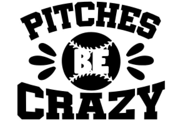 Pitchers Be Crazy: A Graphic Design Showcasing a Baseball-Inspired Logo