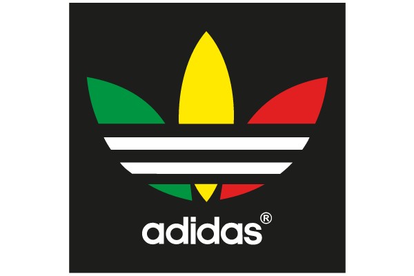 Adidas Rasta Logo