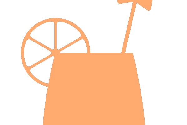 Orange Cocktail Clip Art