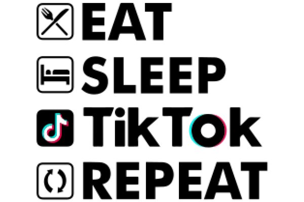 A Visual Guide to Healthy Habits: Eat, Sleep, Repeat