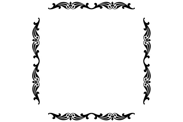 Elegant Vintage Frames Flourish Design