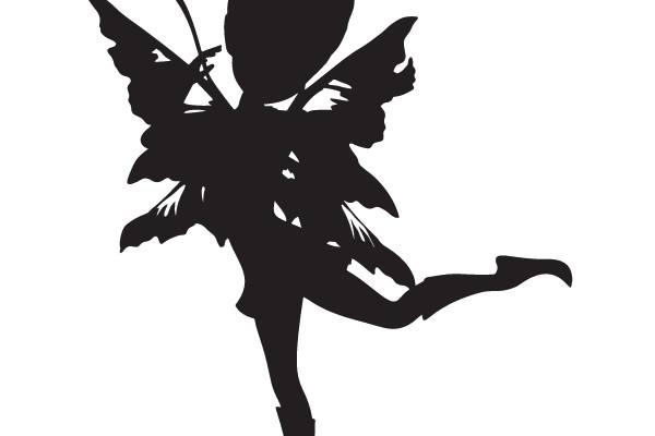 'Ethereal Elegance: The Silhouette of a Dancer'