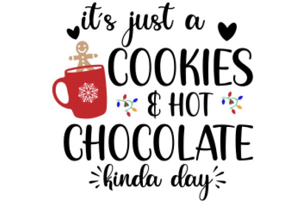 A Delightful Day of Sweet Treats: It's Just a Cookie, Hot Chocolate, and Chocolate Kinda Day!