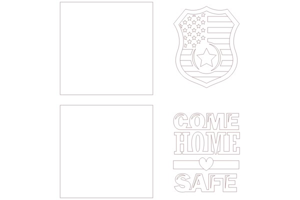 A Graphic Design Showcase: A Shield and a Home Sign