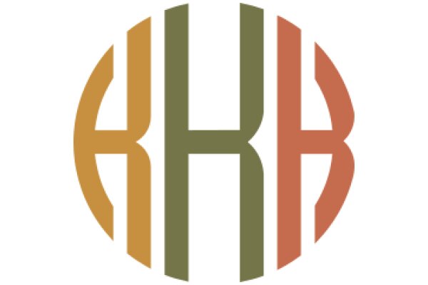 Stylized Logo with Colorful Lettering