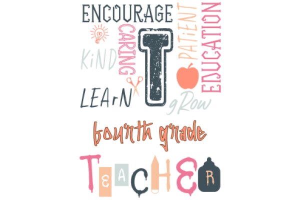 A Collage of Words: Encouragement, Education, and Patience