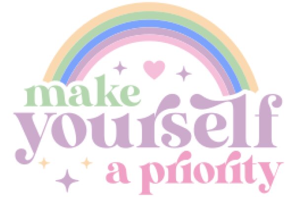 Make Yourself a Priority: A Colorful Rainbow of Self-Care