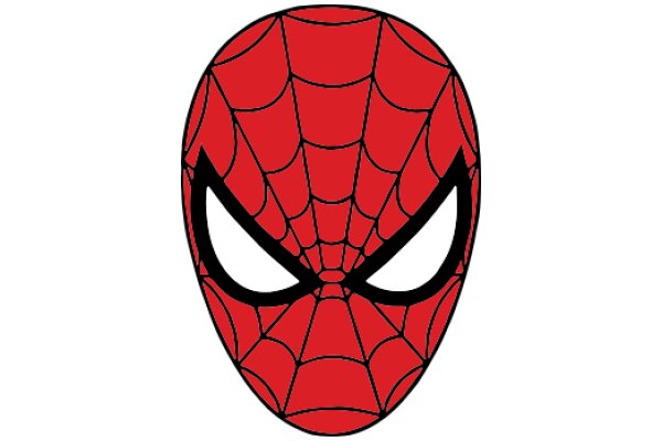 Spider-Man's Iconic Mask in a Stylized Logo