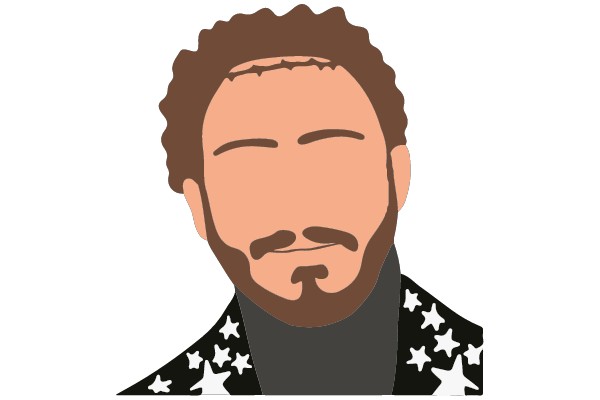 Cool Guy with Stars Jacket