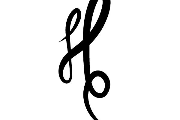 A Musical Note in Monochrome.