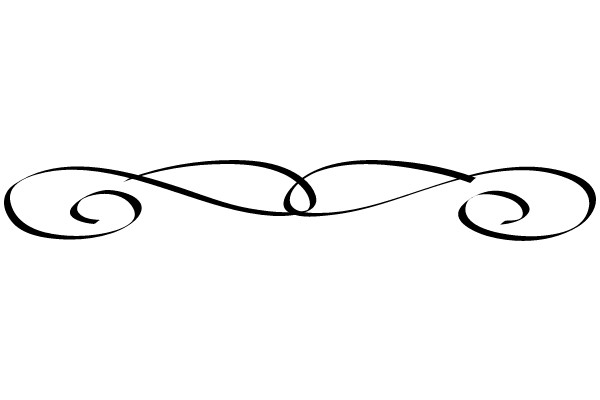 Elegant Vintage Flourish Border Design
