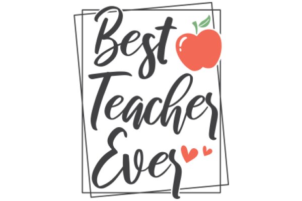 Best Teacher Ever: A Heartfelt Tribute