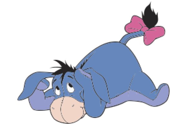 Eeyore's Adventure: A Day in the Life of a Blue Donkey