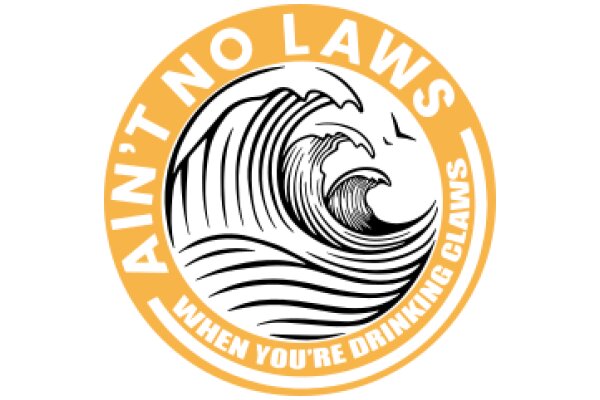 Ain't No Laws When You're Drinking Claws: A Humorous Take on a Drink Brand's Logo