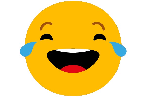 Exuberant Laughter Emoji