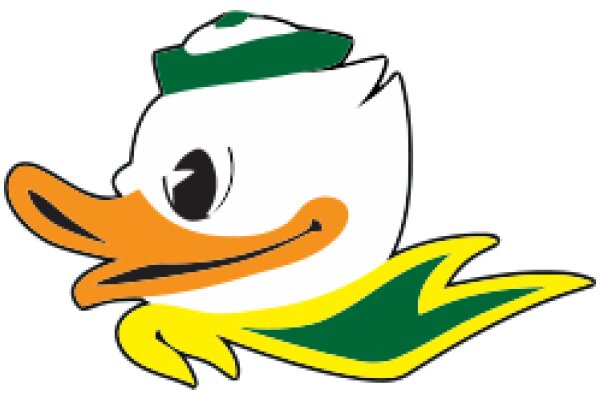 A Friendly Duck with a Colorful Hat