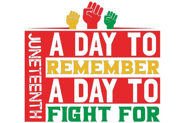 A Day to Remember a Day to Fight for: A June 19th Poster