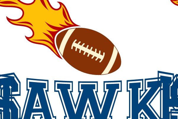 HAWKS Football Logo