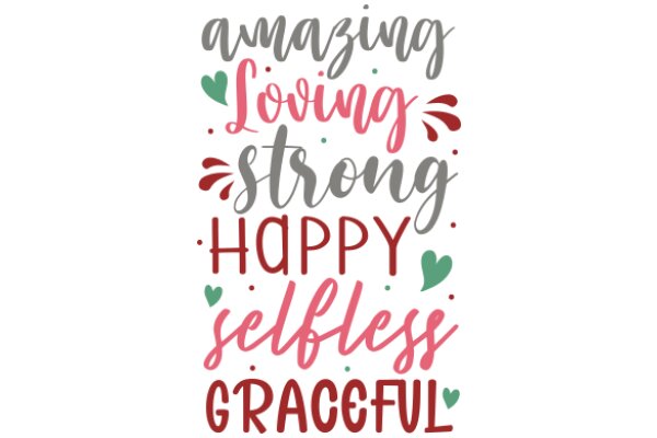 Inspirational Quote: A Collection of Heartfelt Words Celebrating Love, Strength, Happiness, and Grace