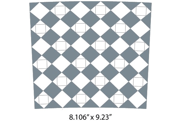 Argyle Pattern Rug