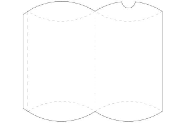 A Simple, White, Two-Dimensional Folded Paper Design