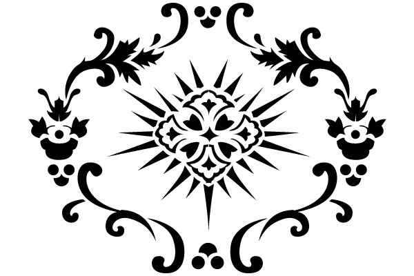 Vintage Flourish Frame: A Symphony of Intricate Patterns