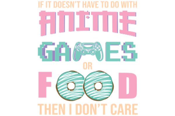 Anime Games or Food: When I Don't Care About Anime, I Care About Food