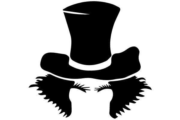 Monochromatic Top Hat Silhouette