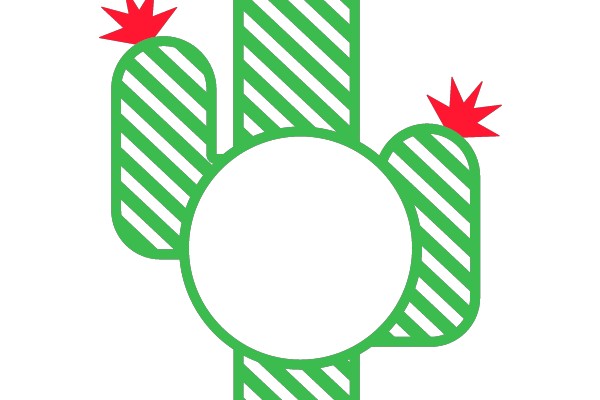 Cactus Clip Art Template