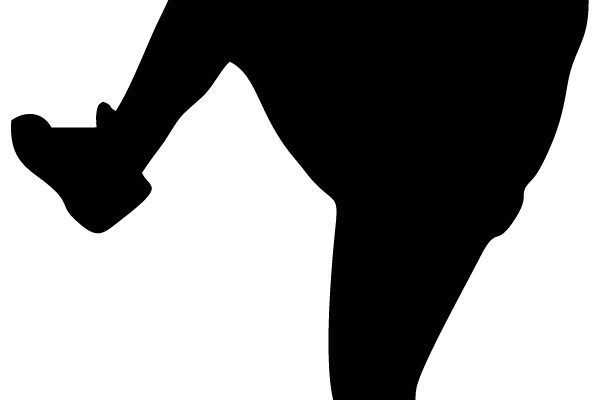Silhouette of a Baseball Pitcher in Mid-Throw