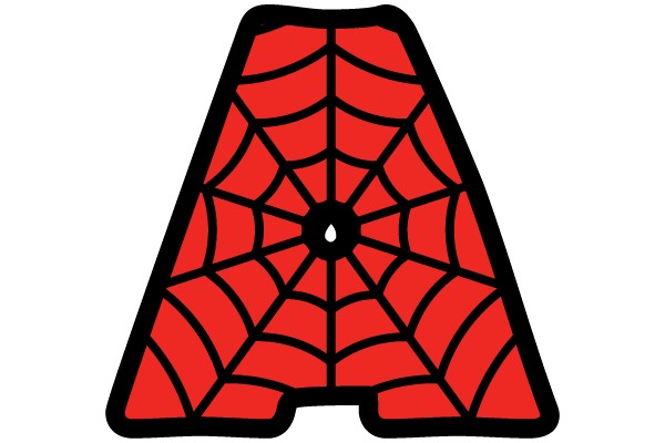 Spiderweb Letter A