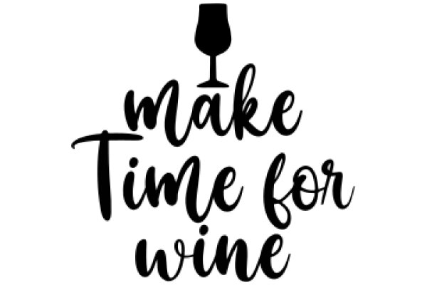 Make Time for Wine: A Graphic Design