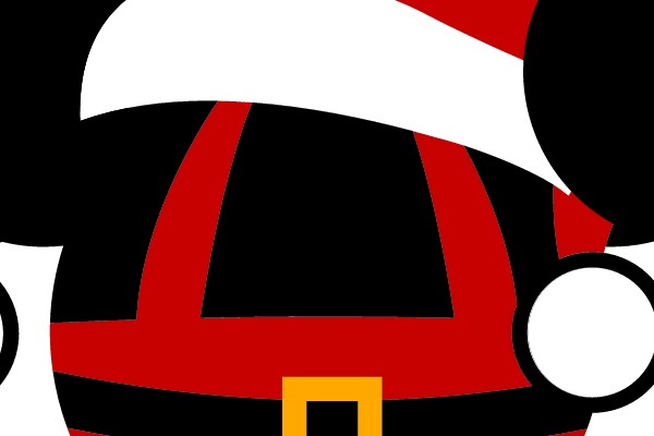 Mickey Mouse Santa Hat Clip Art