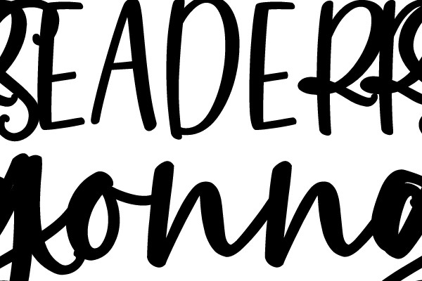 Readers Gonna Read