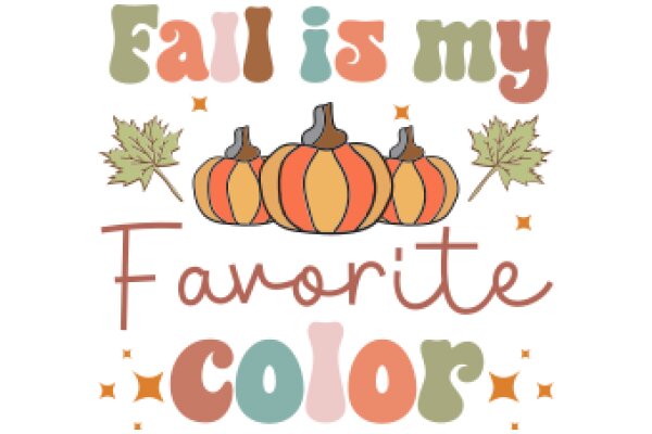 Autumn's Palette: A Celebration of Fall's Favorite Colors and Symbols