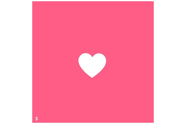 A Simple Pink Background with a Heart Symbol