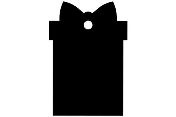 Simplistic Icon of a Gift Box with a Bow on Top