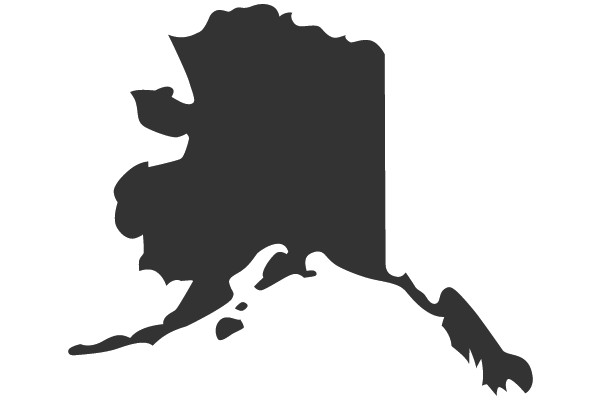 Alaska Outline Map