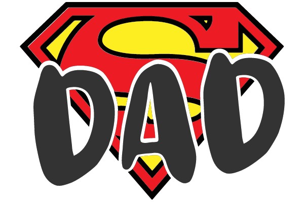 Dad Superman Logo
