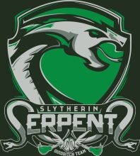 Slytherin Serpent: The Official Team Logo