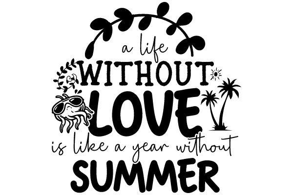 A Year of Love Without Summer: A Whimsical Quote