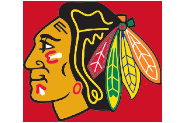 Vibrant Chicago Blackhawks Logo