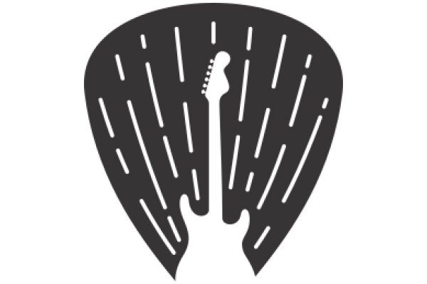 Stylized Guitar Icon