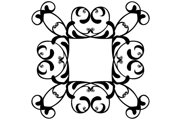 Ornate Vintage Flourish Decorative Frame