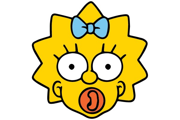 Bart Simpson's Surprised Expression