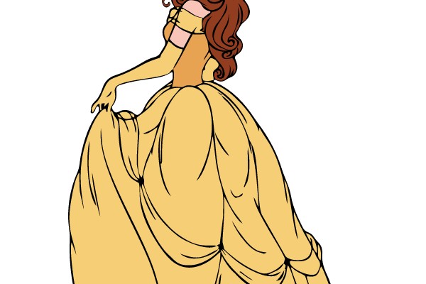 Belle's Enchanted Ballgown