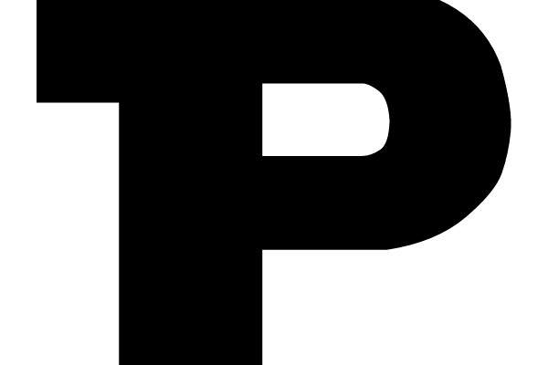 Bold Capital Letter P