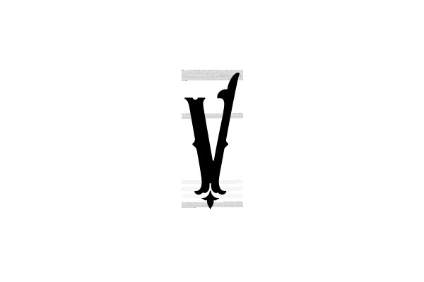 Classic Gothic 'V'