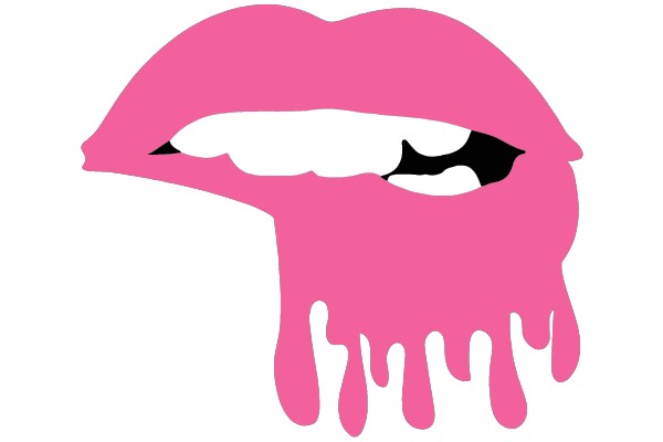 Vivid Lips with a Flowing Accent